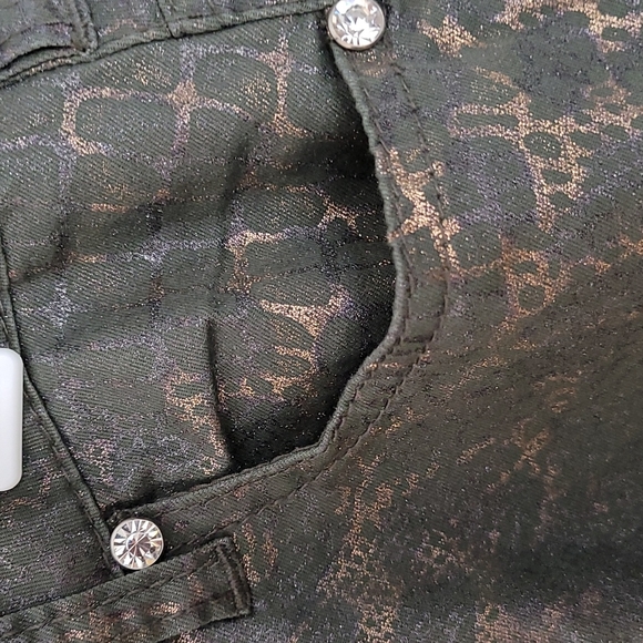 Ethyi Classic Size 2 Faux Snakeskin Pants - Picture 6 of 7